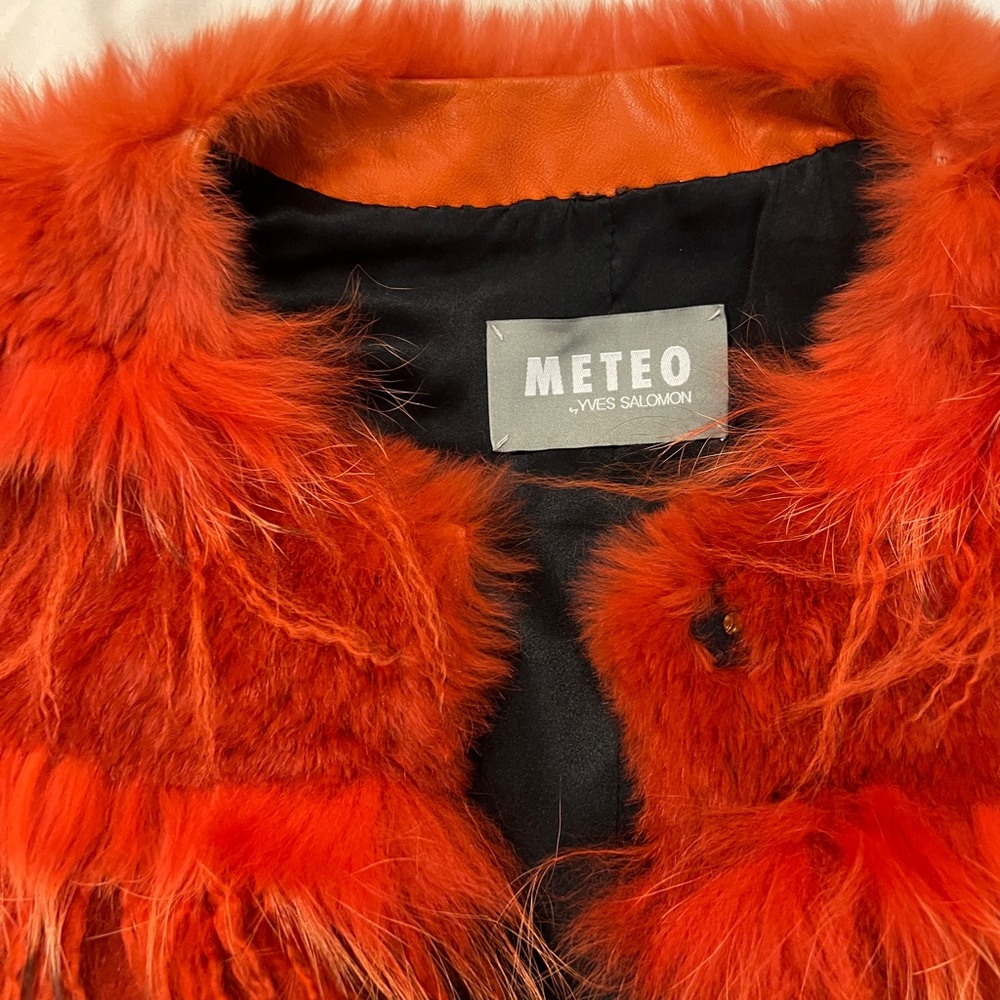 Yves Salomon fur vest